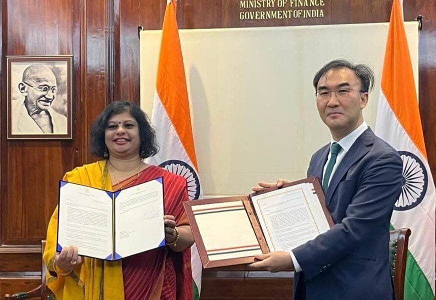 India and Korea signed Exchange of Notes for Technical Cooperation Project of NCERT on “Strengthening Vocational Education and Training in Mechatronics in India” with KOICA