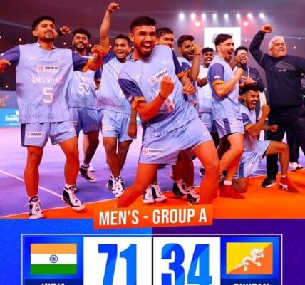 India beat Bhutan and entered the quarter finals of Kho Kho World Cup