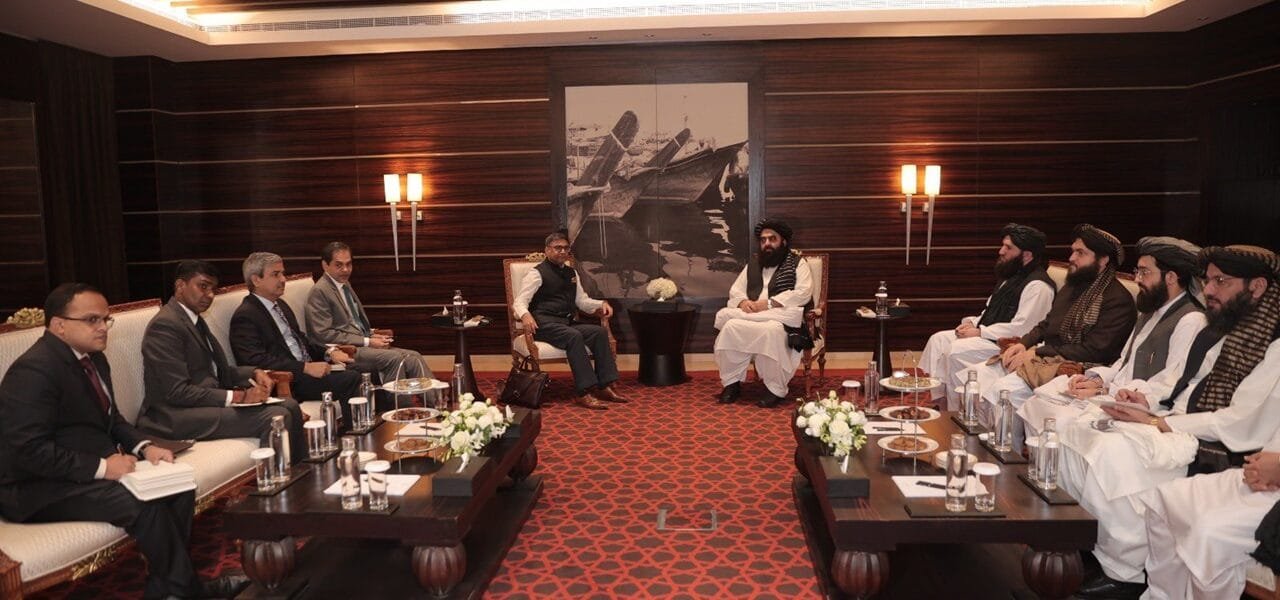 India held talks with Taliban government of Afghanistan in Dubai
