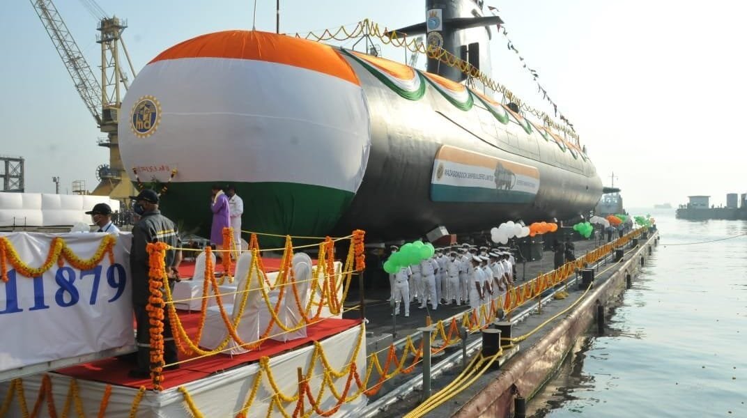 Indian Navy receives its sixth and last state-of-the-art Scorpion class submarine