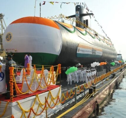 Indian Navy receives its sixth and last state-of-the-art Scorpion class submarine