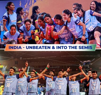 Indian men's and women's team reached semi-finals in Kho-Kho World Cup