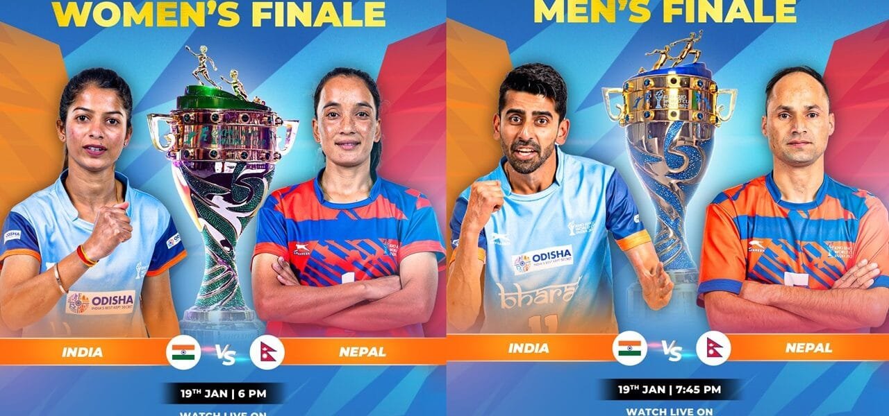 Indian men's and women's teams made it to the finals of Kho-Kho World Cup in New Delhi