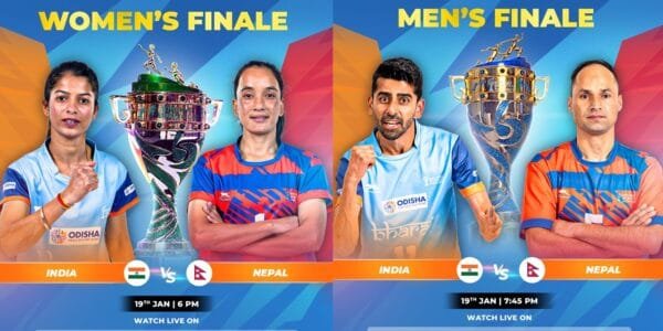 Indian men's and women's teams made it to the finals of Kho-Kho World Cup in New Delhi