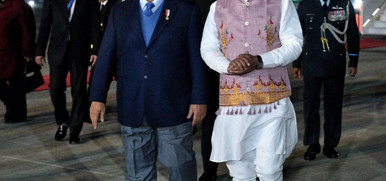 Indonesian President Prabowo Subianto arrives in New Delhi to attend 76th Republic Day celebrations