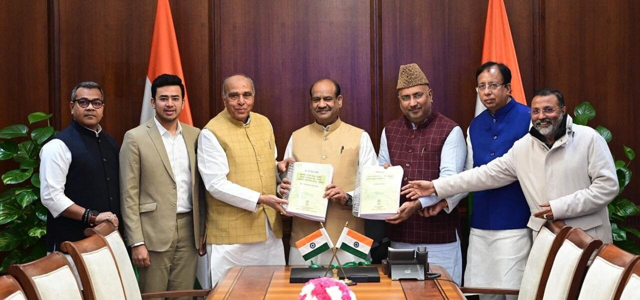 Joint Committee of Parliament submits report to Lok Sabha Speaker on Wakf (Amendment) Bill