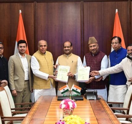 Joint Committee of Parliament submits report to Lok Sabha Speaker on Wakf (Amendment) Bill