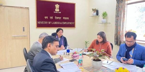 Labour and Employment Secretary monitors progress of integration of platform aggregators and registration of gig workers on e-SHRAM portal in New Delhi