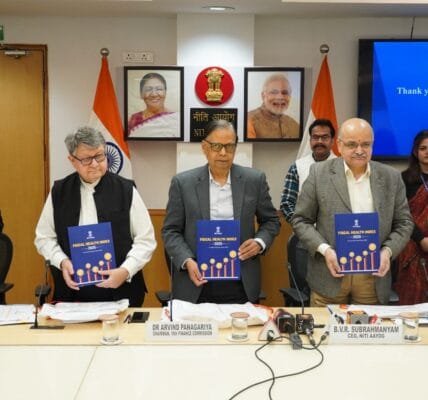 NITI Aayog launched the “Financial Health Index 2025” in New Delhi