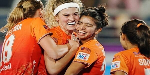 Odisha Warriors became the first team to reach the finals of Hockey India League women's category
