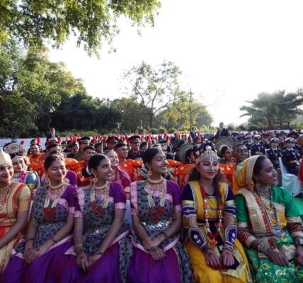 PM Modi meets NCC volunteers, artists and guests from tribal community to attend Republic Day celebrations