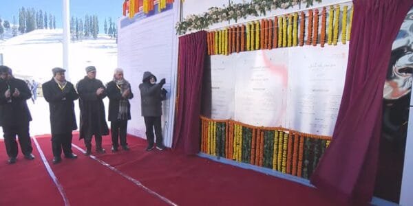 PM Modi today inaugurated the Sonamarg tunnel in Ganderbal district of Kashmir