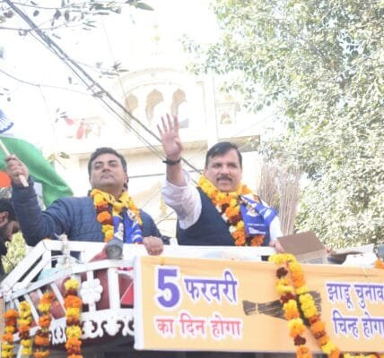 Political parties intensify campaign for Delhi assembly elections