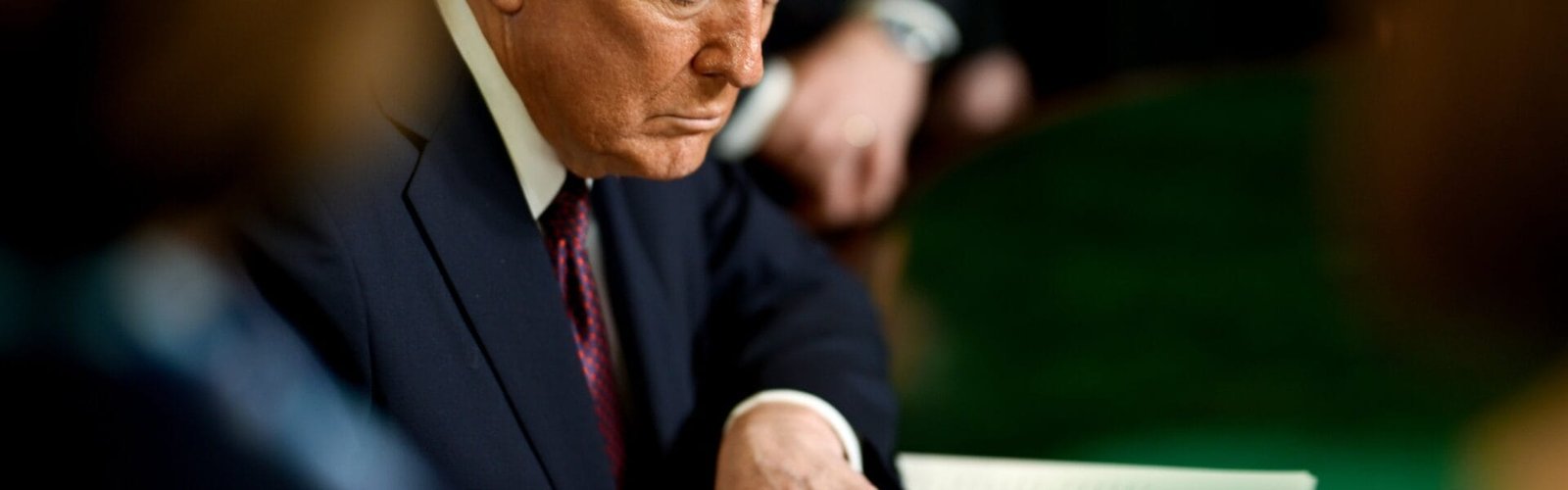 President Donald Trump signed several administrative orders repealing 78 policies of Joe Biden