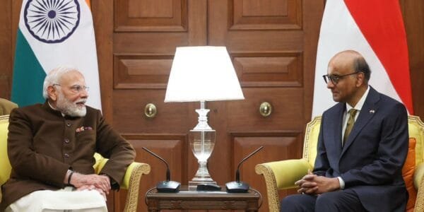 Prime Minister Modi met President of Singapore Tharman Shanmugaratnam today