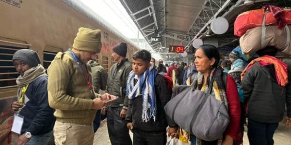 Railways ran 137 Kumbh special trains to help devotees reach Prayagraj on the third day of Maha Kumbh