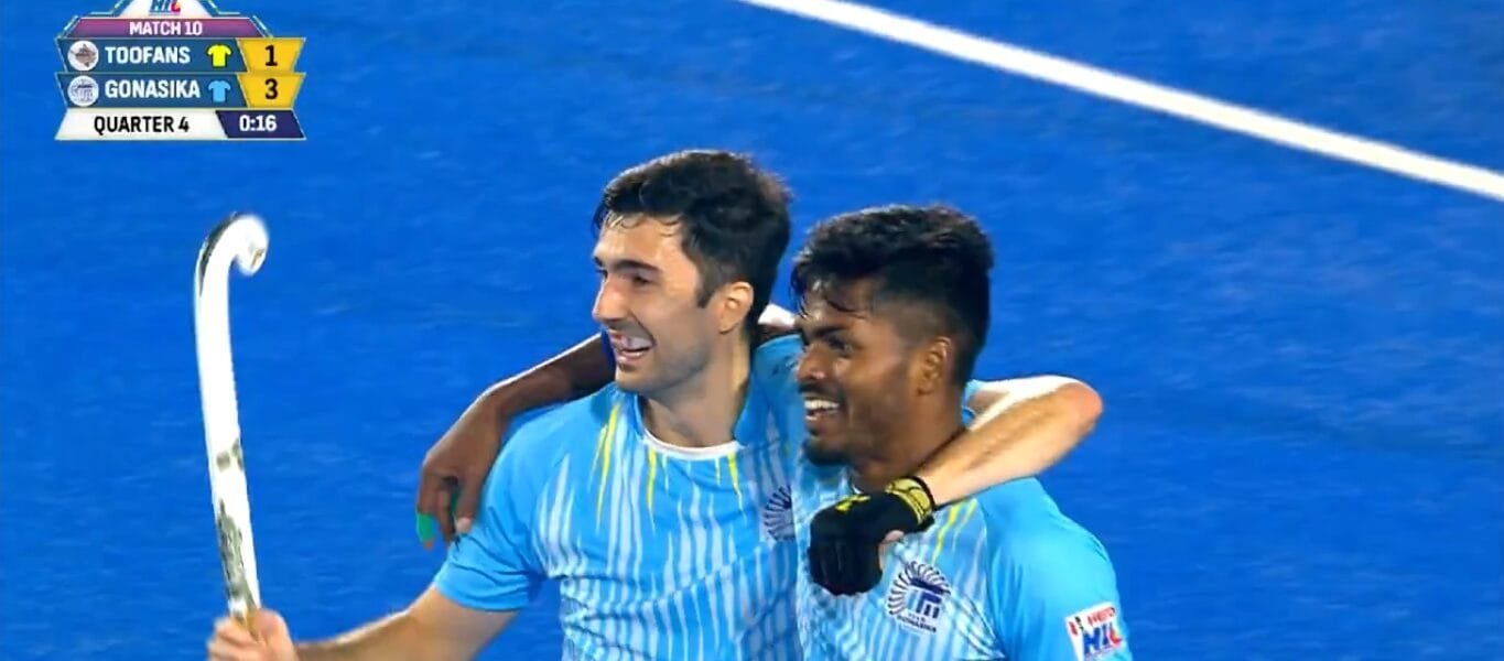 Team Gonasika beat Hyderabad Toofans 3-1 in Hockey India League