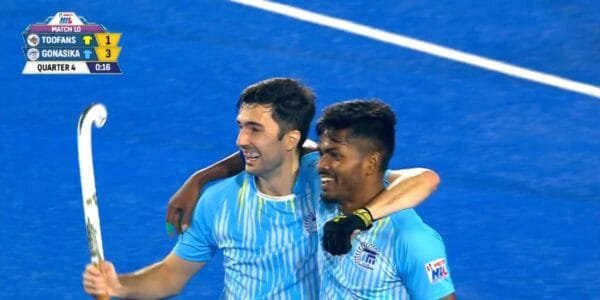 Team Gonasika beat Hyderabad Toofans 3-1 in Hockey India League