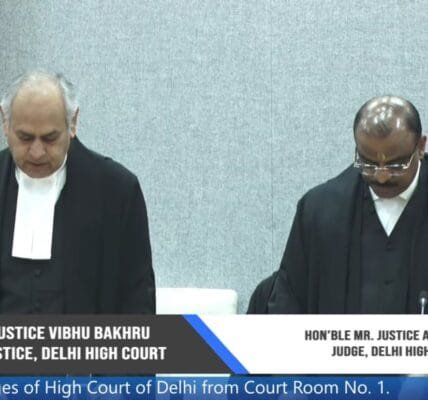 Two judges of Delhi High Court took oath of office