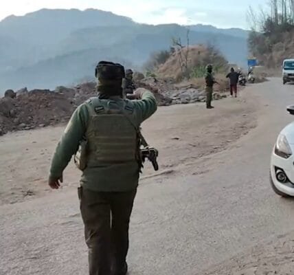 Two terrorists killed in an encounter with security forces in Jammu and Kashmir's Poonch district