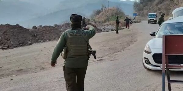 Two terrorists killed in an encounter with security forces in Jammu and Kashmir's Poonch district