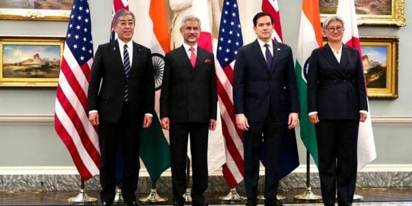 US Secretary of State Marco Rubio meets foreign ministers of Quad countries in Washington-DC