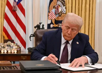 US halted all foreign aid and ordered a review of American financial aid to other countries