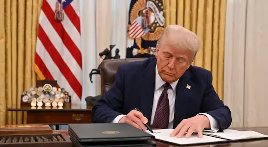 US halted all foreign aid and ordered a review of American financial aid to other countries