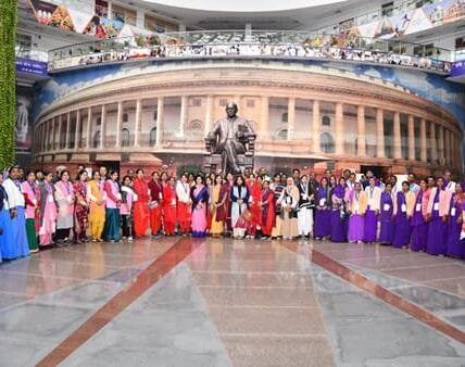 Union Health Ministry today hosted special invitees ASHA workers at 76th Republic Day celebrations