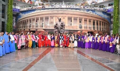 Union Health Ministry today hosted special invitees ASHA workers at 76th Republic Day celebrations