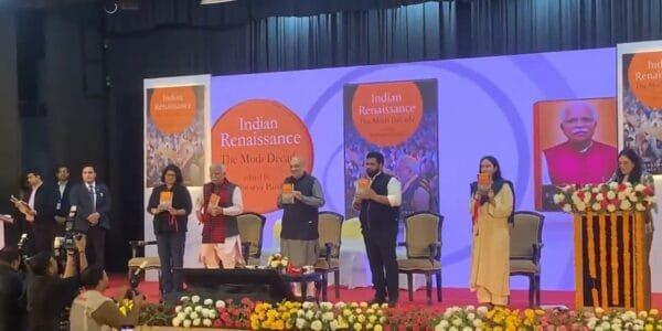 Union Home Minister Amit Shah released the book 'Indian Renaissance The Modi Decade' in New Delhi