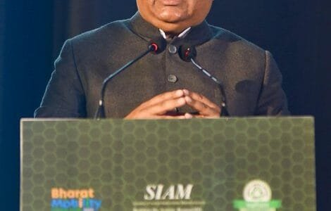 Union Minister Bhupender Yadav addresses the 3rd International Conference of Society of Indian Automobile Manufacturers on Sustainable Circularity in New Delhi