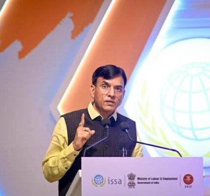 Union Minister Dr. Mansukh Mandaviya announced a scheme to provide social security to contract based employees (gig workers)