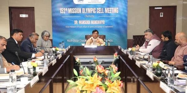 Union Sports Minister Dr. Mansukh Mandaviya chairs 152nd MOC meeting to kick off preparations for Los Angeles 2028 Olympics