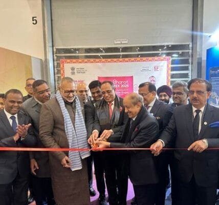 Union Textiles Minister inaugurates Indian Pavilion at Heimtextil 2025 in Frankfurt, Germany
