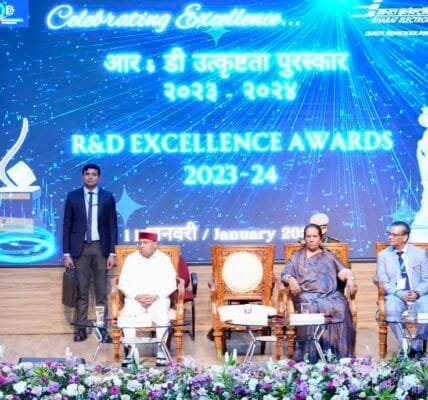 Vice President Jagdeep Dhankhar addresses Research and Development Awards Ceremony at BEL today