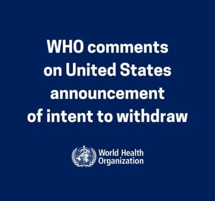 WHO chief Tedros Ghebreyesus reacted to the Trump administration over America's withdrawal from the organization