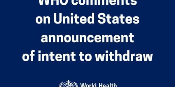 WHO chief Tedros Ghebreyesus reacted to the Trump administration over America's withdrawal from the organization