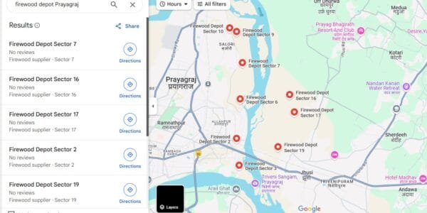 Wood for bonfires will be available online in Maha Kumbh; 16 depots have been created, you can search on the net by typing firewood depot Prayagraj