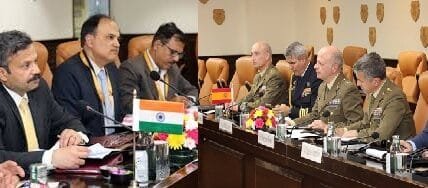 5th Meeting of the Joint Working Group between Defence Ministries of India and Spain held in New Delhi