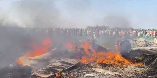A Mirage 2000 fighter jet crashed near Shivpuri in Madhya Pradesh today