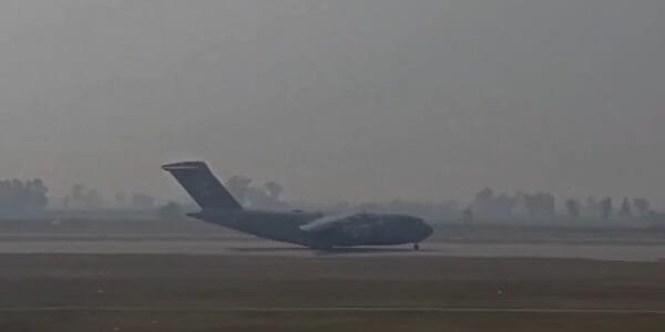 A US plane carrying 104 illegal Indian immigrants arrived at Amritsar airport