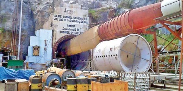 All efforts are underway to rescue 8 people trapped in the tunnel of the Srisailam Left Bank Canal Project in Telangana