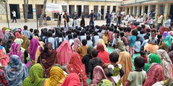 Awareness campaign on Water, Sanitation and Health (WASH) through street play by SM Sehgal Foundation