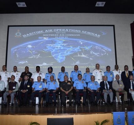 CDS General Anil Chauhan stressed the need for coordinated air and naval operations at a seminar on enhancing combat capabilities in the Indian Ocean region