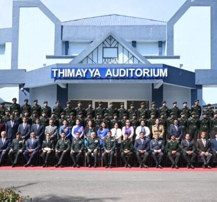 Chief of Defence Staff General Anil Chauhan visits Rashtriya Indian Military College