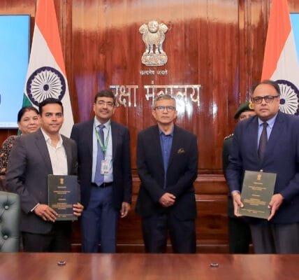 Defence Ministry signs contracts worth Rs 697.35 crore with ACE Limited and JCB India Limited