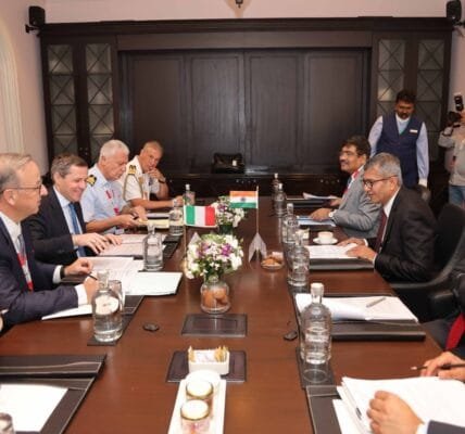 Defence Secretary holds bilateral meetings on the occasion of ‘Aero India 2025’