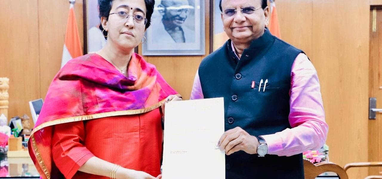 Delhi CM Atishi met the Lieutenant Governor and submitted her resignation