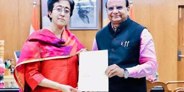 Delhi CM Atishi met the Lieutenant Governor and submitted her resignation